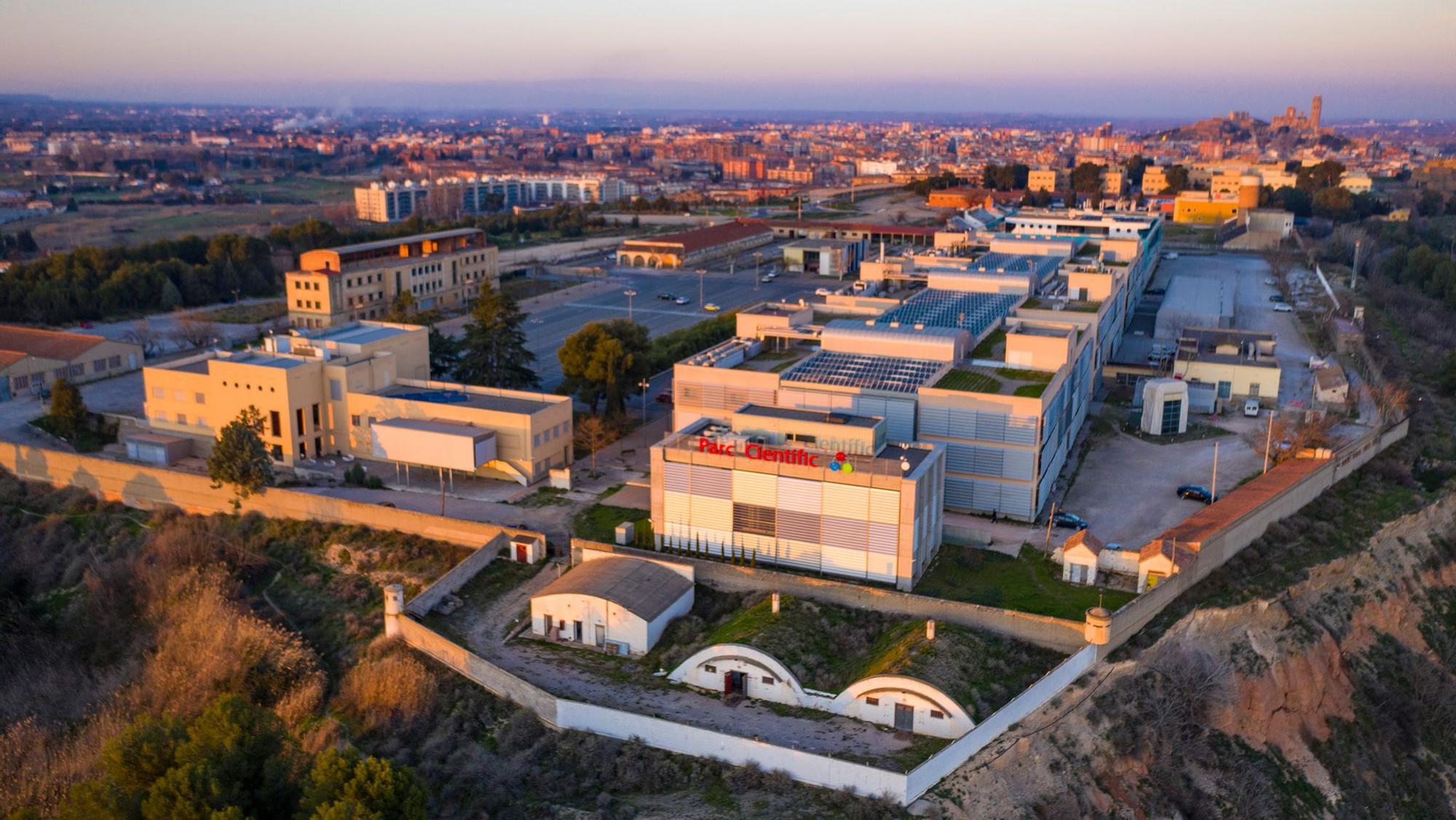 Panorámica del Parc Científic i Tecnològic Agroalimentari de Lleida