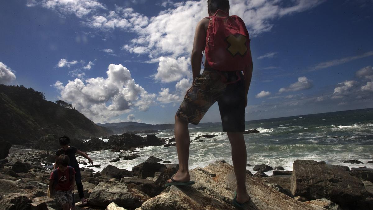 Las calas del occidente de Asturias