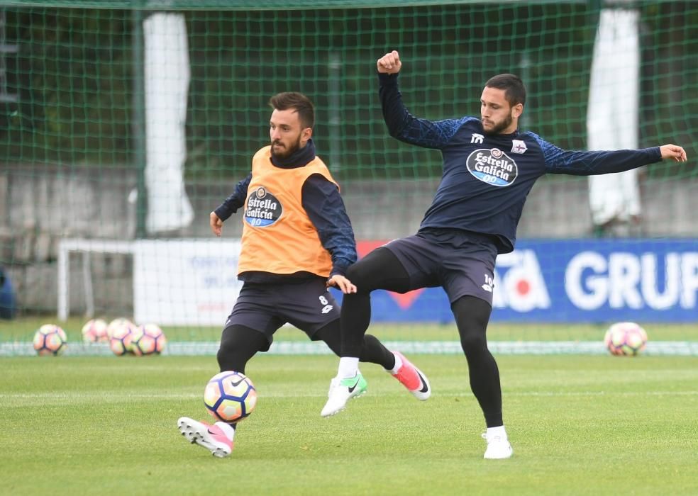 Los jugadores vuelven a los entrenamientos tras el empate en Pamplona ante el Osasuna.