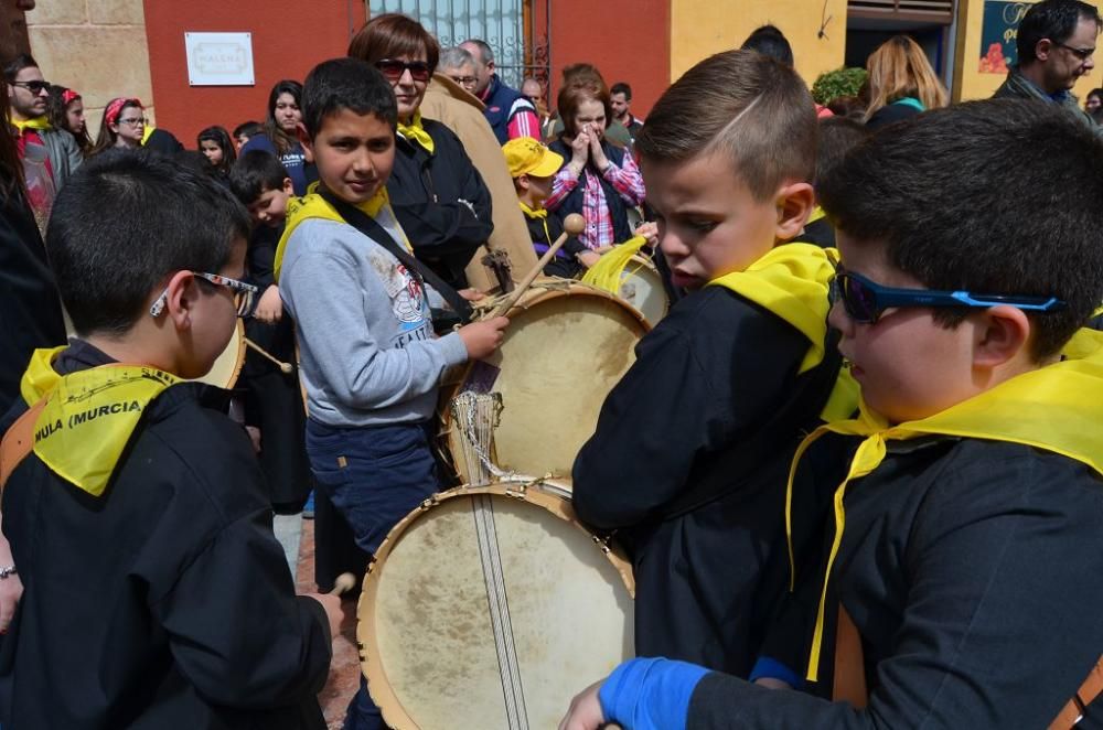 Tamborada infantil 2018 en Mula