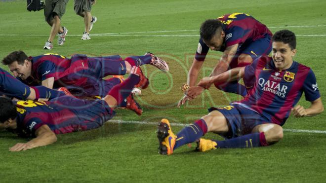 El FC Barcelona, campeón Copa del Rey 2014-2015