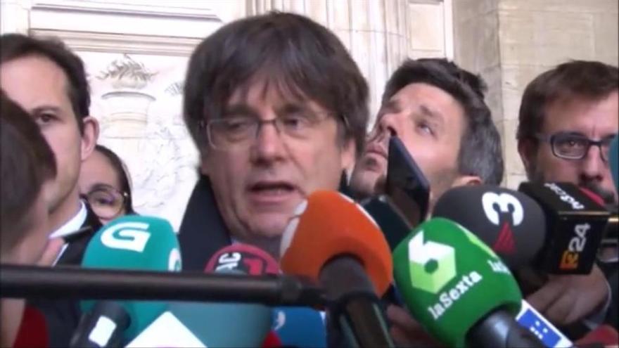 Puigdemont: «Estarem aquí el dia 16 de desembre»