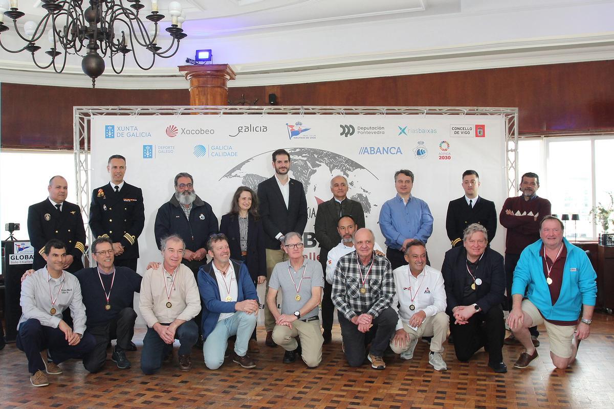 Imagen del homenaje a los tripulantes de la edición de 2023/24.