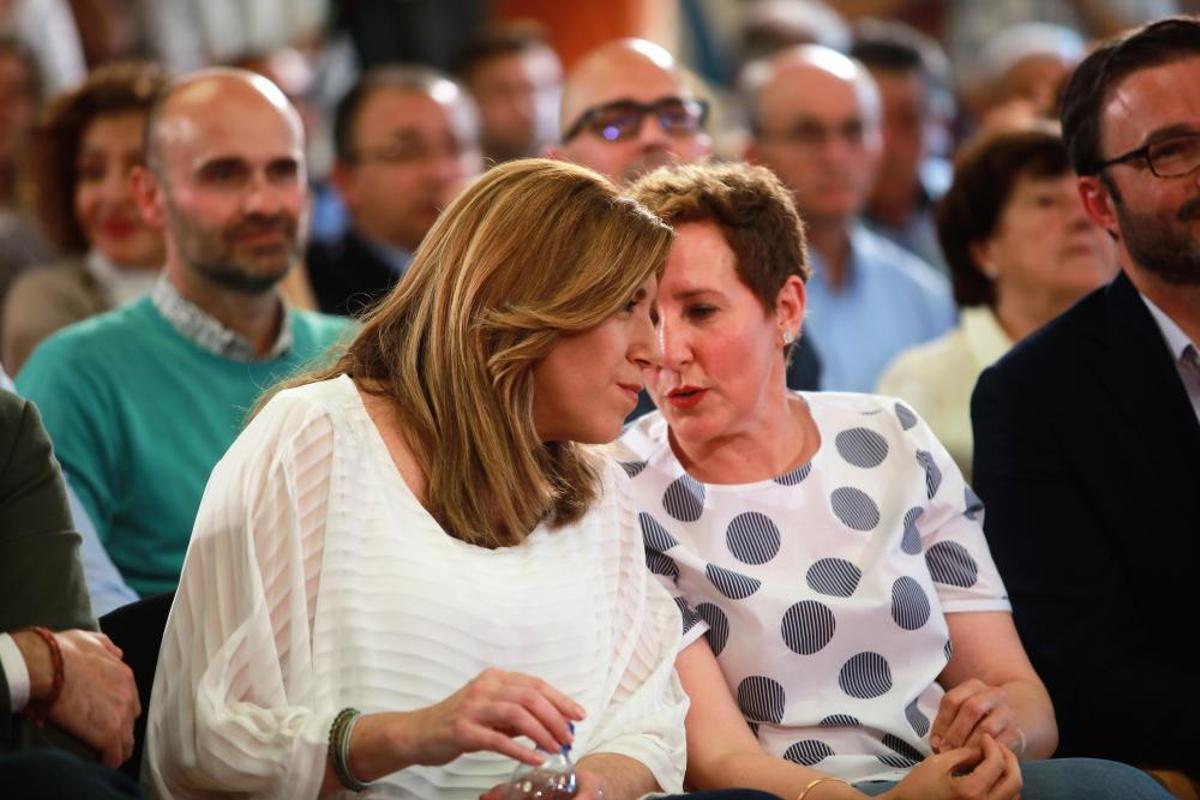 Susana Díaz, en Palma