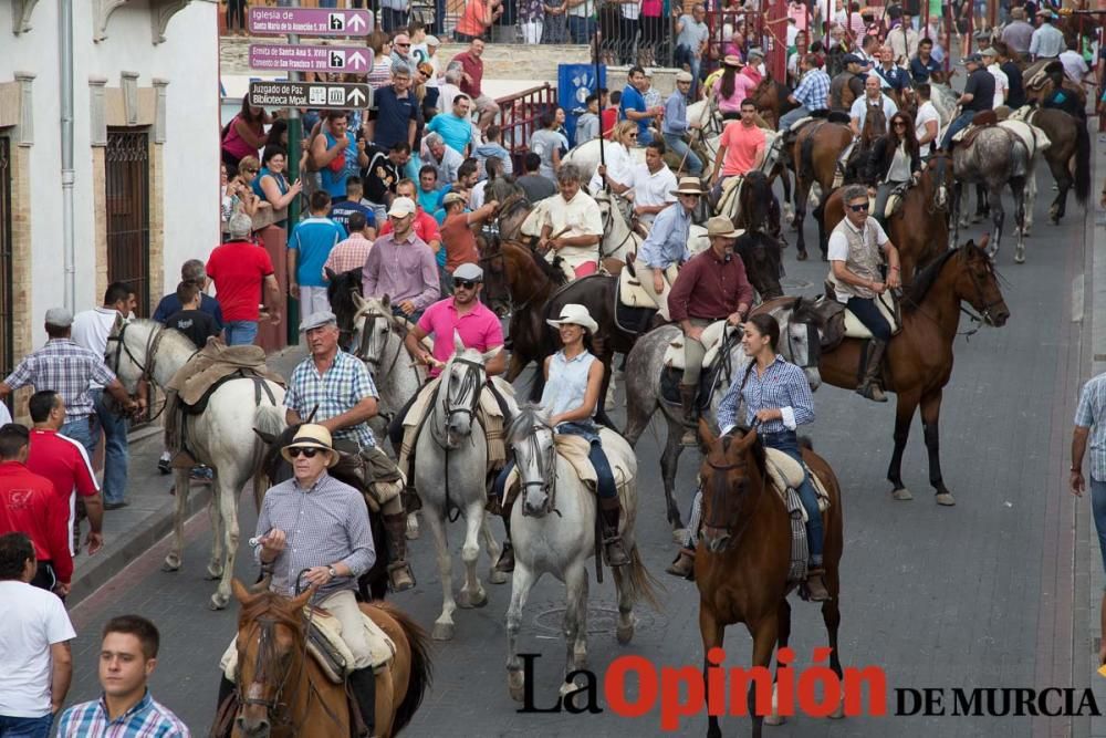 Último encierro en las Fiestas de Moratalla