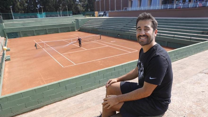 Marc López, maestro de tenistas en Avilés: &quot;Soy muy fan del norte, tengo grandes recuerdos de Asturias&quot;