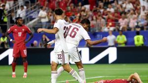 ARLINGTON, TEXAS - JULY 06: Rodri #16 of Spain reacts after Bernardo Silva #10 of Portugal misses the header over the crossbar during the FIFA World Cup 2026 Round of 16 match between Portugal and Spain at Dallas Stadium on July 06, 2026 in Arlington, Texas. Molly Darlington/Getty Images/AFP (Photo by Molly Darlington / GETTY IMAGES NORTH AMERICA / Getty Images via AFP)