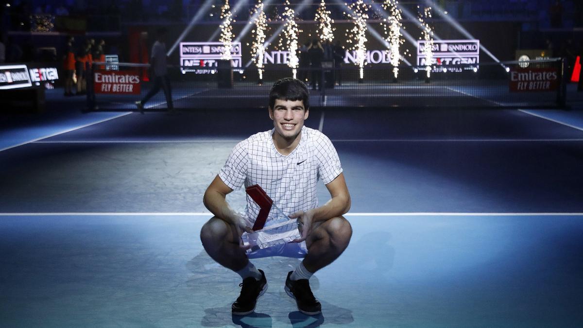 Alcaraz ganó las ATP Next Gen Finals 2021