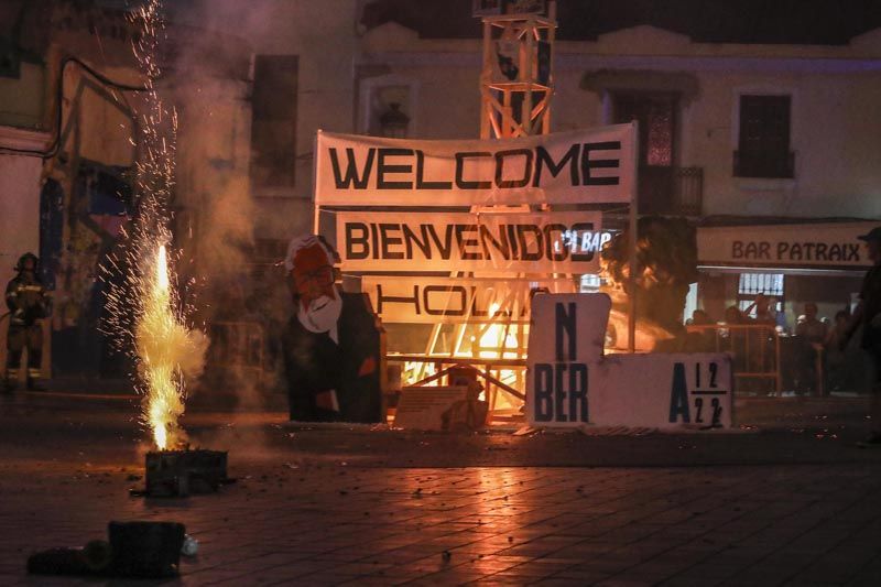 Cremà de la falla de Berlanga