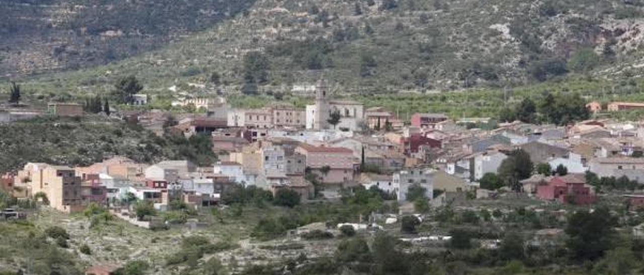 Panorámica de Chera, en la comarca Requena-Utiel, en una imagen de archivo.