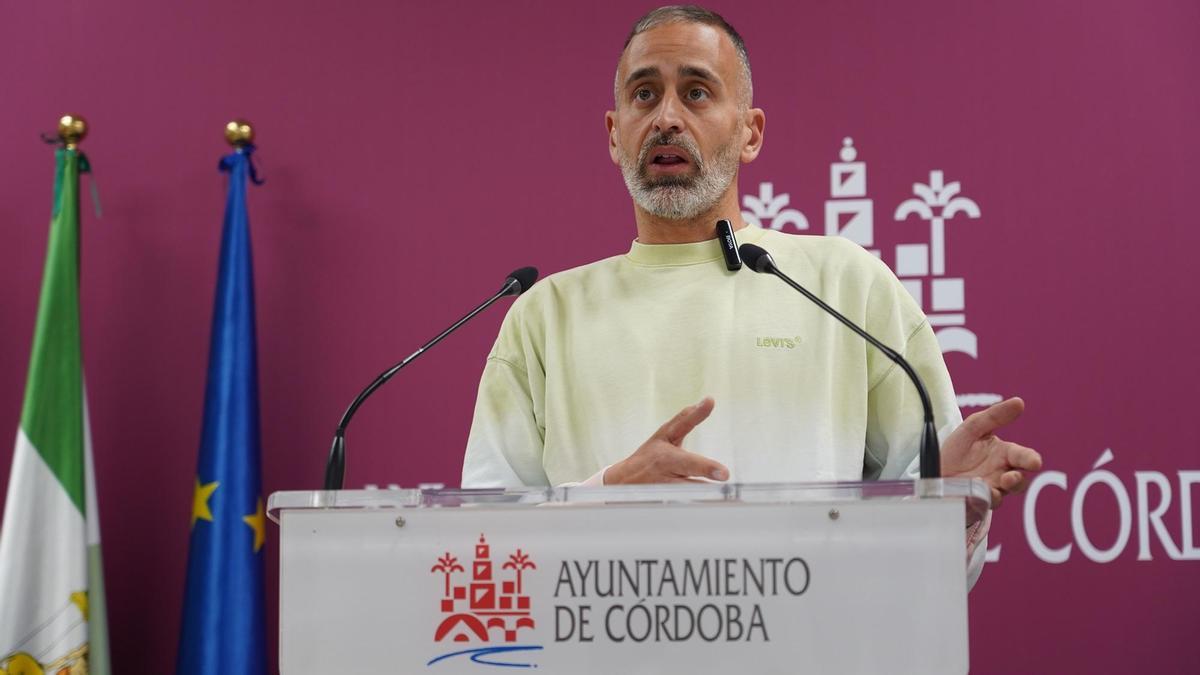 Ángel Ortiz, concejal del PSOE en el Ayuntamiento de Córdoba.