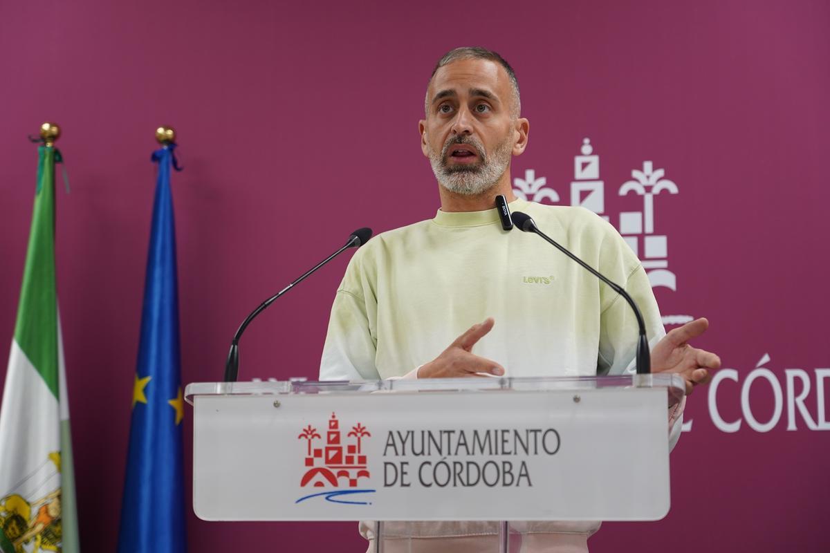 Ángel Ortiz, concejal del PSOE en el Ayuntamiento de Córdoba.