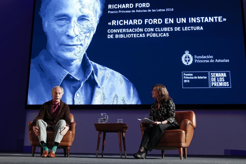 Encuentro de Richard Ford con clubs de lectores