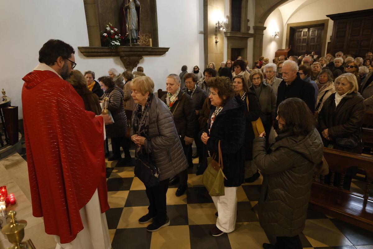 EN IMÁGENES: La fiesta de San Blas de Las Pelayas de Oviedo