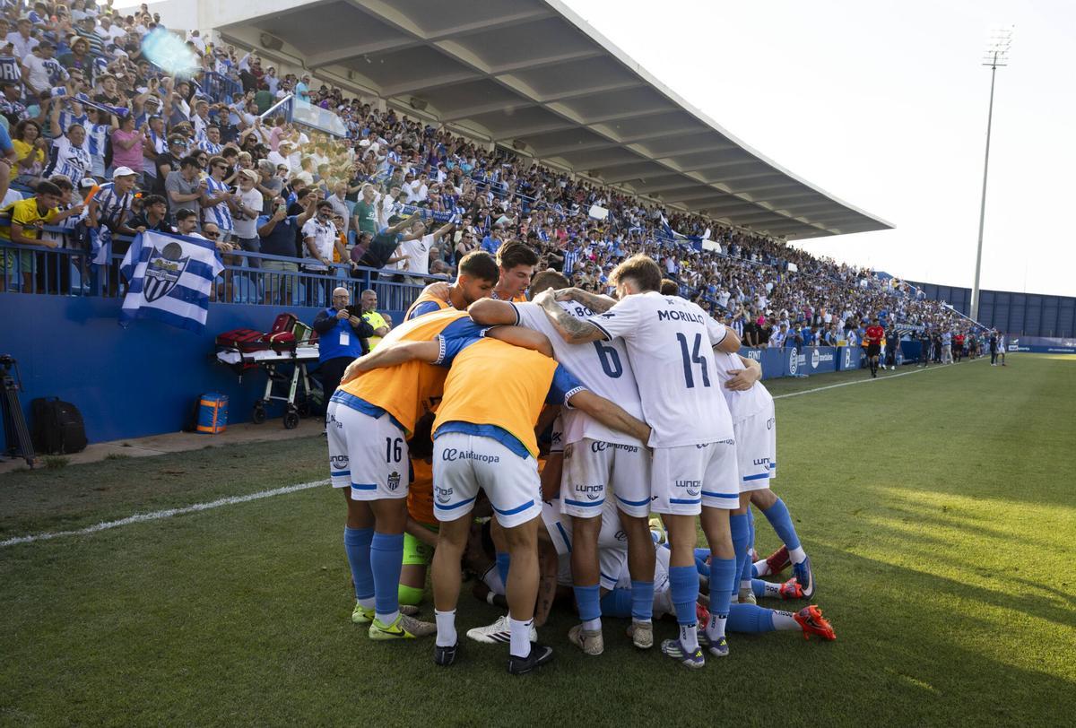 El Atlético Baleares - Real Jaén en imágenes