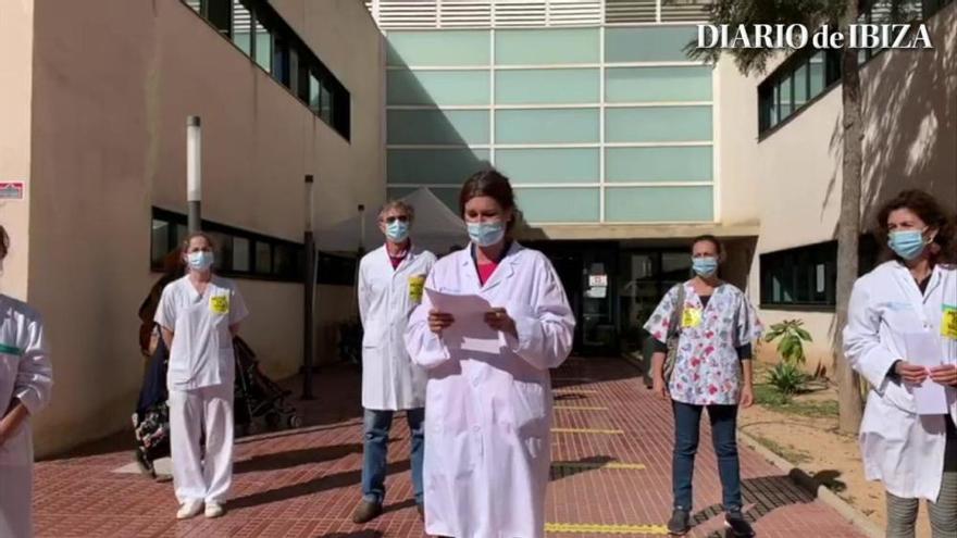 Mayor seguimiento del esperado en la huelga de médicos en Ibiza