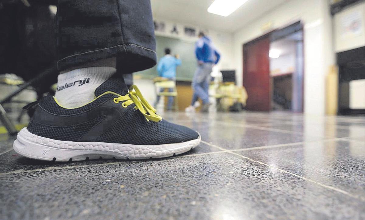 Alumnos en el aula de un instituto.