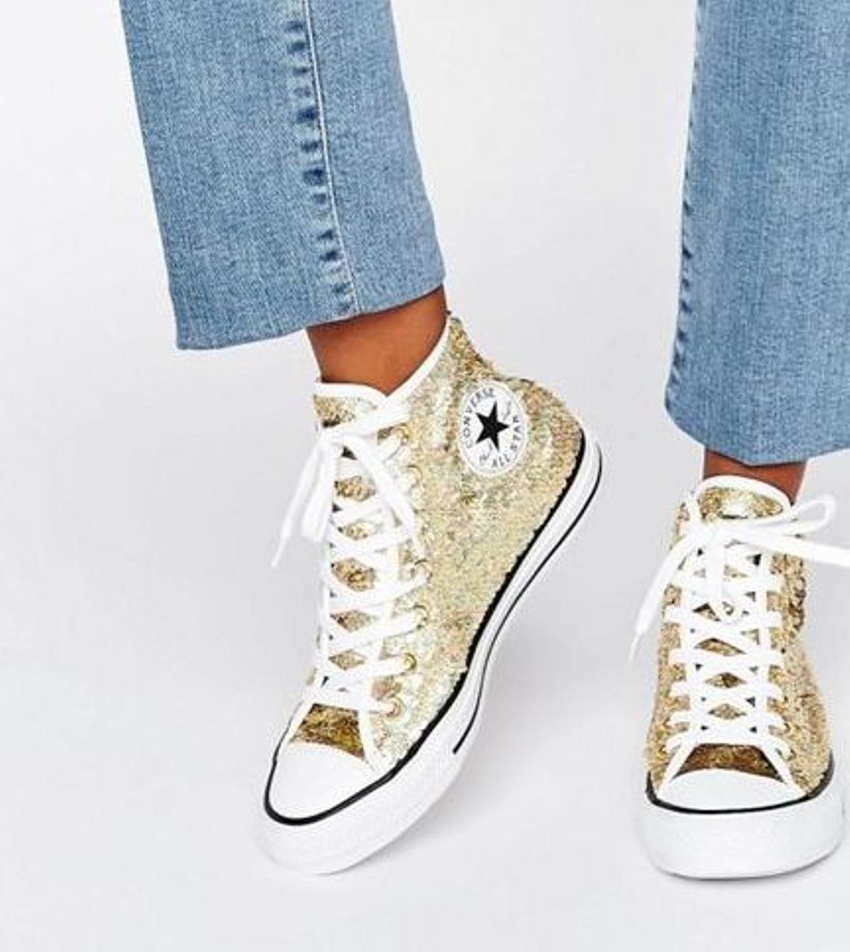 Converse de glitter