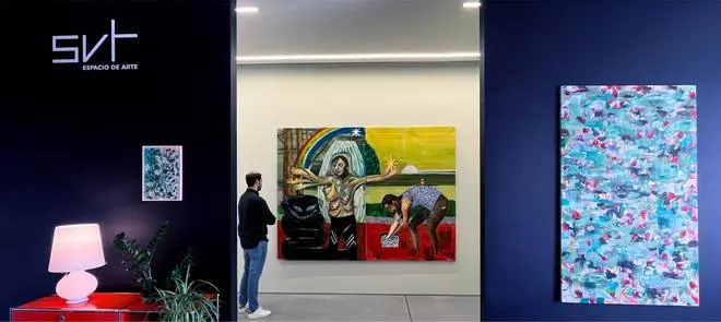 O espazo de arte SVT-SIRVENT ofrece a mostra Malaherba do artista Diego Vites
