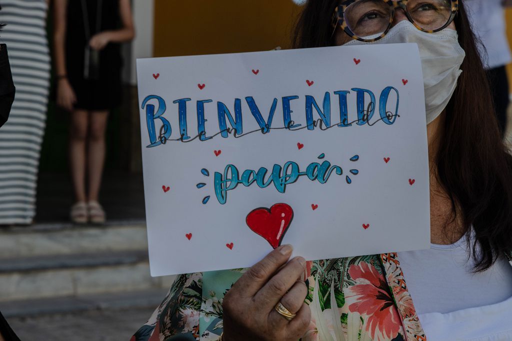 Marineros del "Furor" vuelven con sus familias a Cartagena tras cuatro meses de lucha contra la piratería