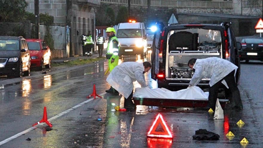 Fallece una septuagenaria tras  ser atropellada en Marín