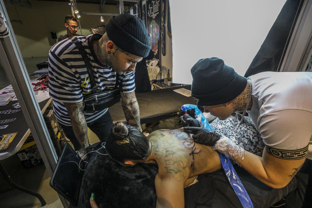 La pasión por la tinta llega a la Alicante Tattoo Convention en la IFA