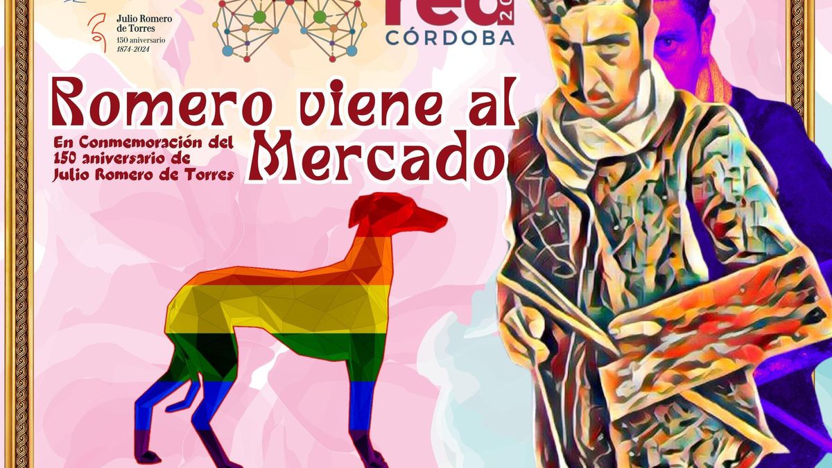 Cartel del ciclo 'Romero viene al mercado'.