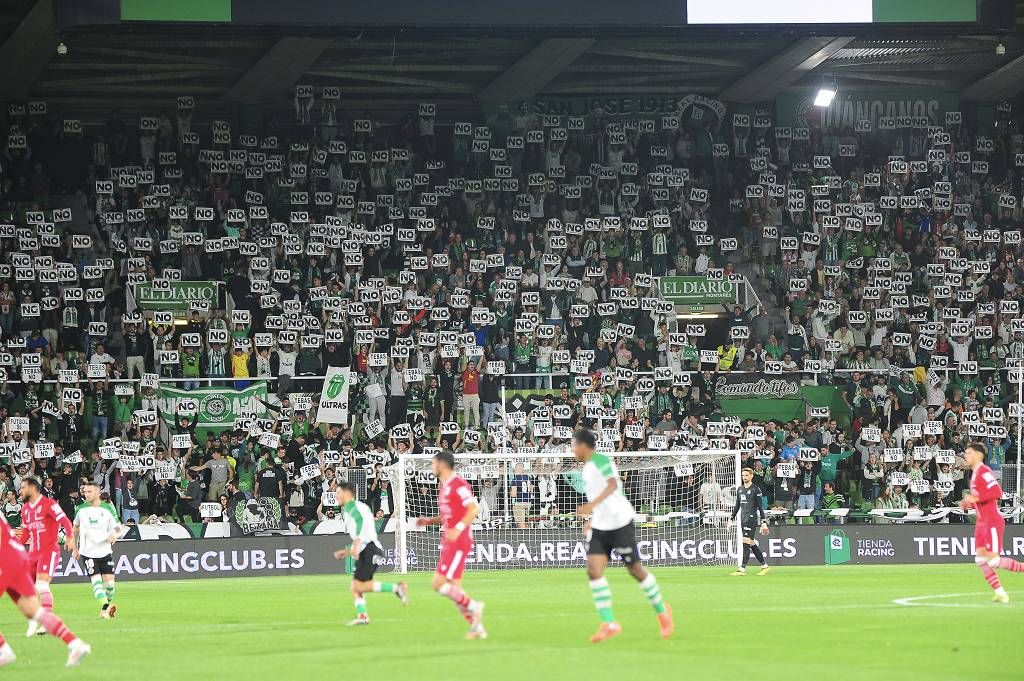 El triunfo del FC Cartagena en Santander, en imágenes