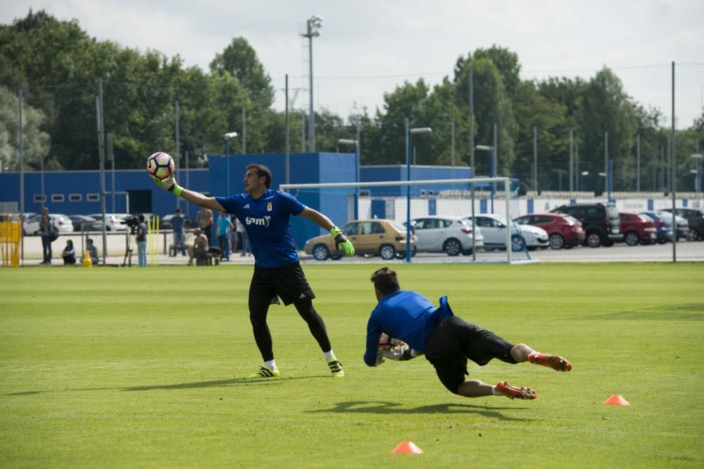 Entrenamiento del Real Oviedo