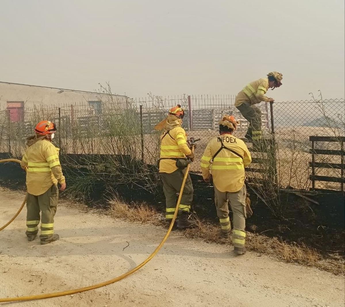 Fotogalería | Extremadura duplica su despliegue de apoyo a la extinción del incendio de Ávila y Madrid