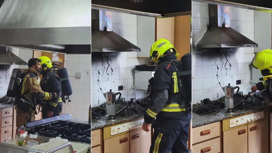 Extinguen un conato de incendio en la cocina del Monasterio de la Santa Faz