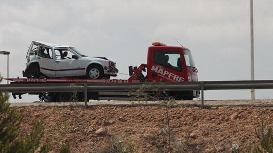 Un nuevo accidente en la variante de la N-332 de Torrevieja deja ocho personas heridas