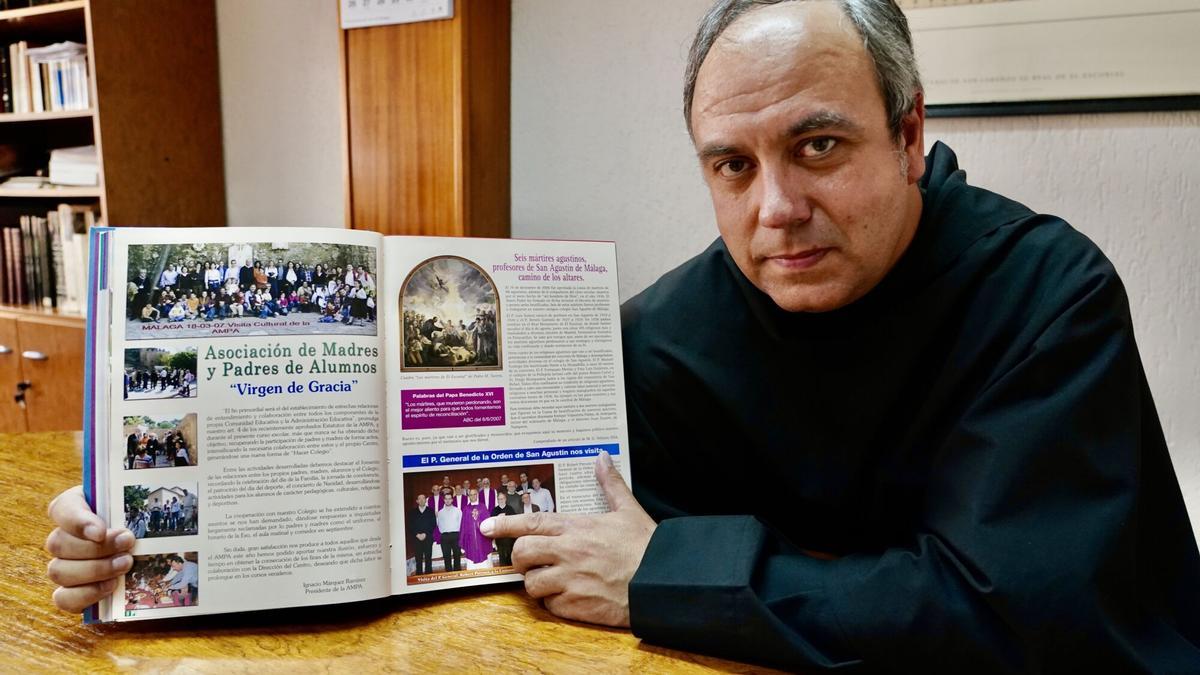 Los agustinos de Málaga celebran la elección del papa León XIV