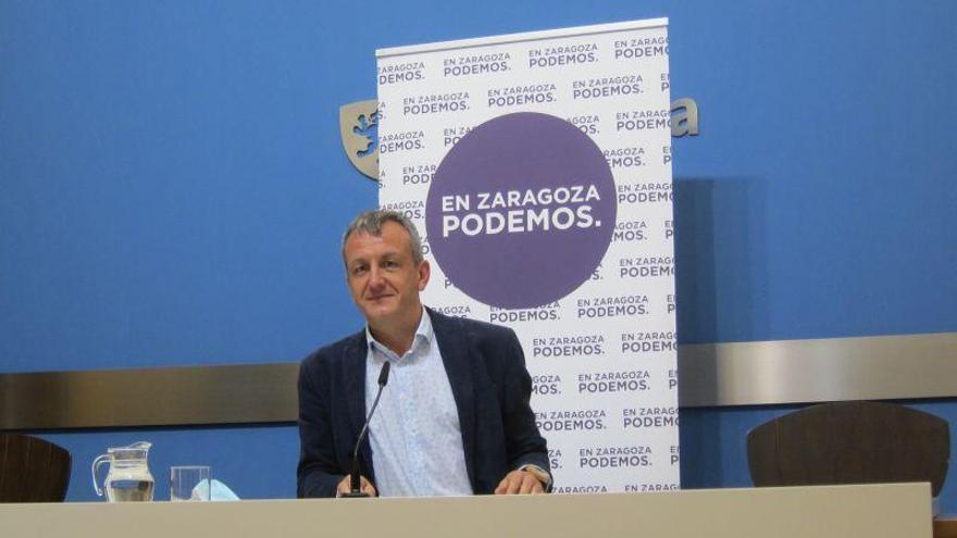 Fernando Rivarés, nombrado portavoz de Podemos Aragón y Nacho Escartín continúa como portavoz parlamentario