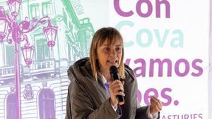 Covadonga Tomé, candidata de Podemos Asturias. 