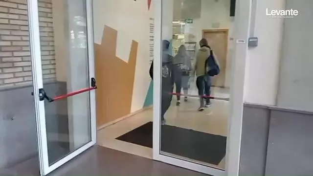 Así funcionan los servicios mínimos en el IES María Enríquez de Gandia