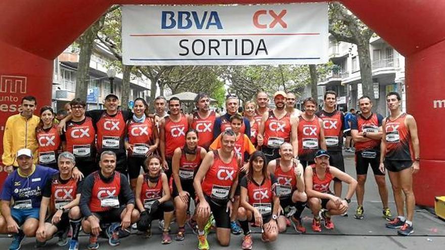 L&#039;equip CatalunyaCaixava tornar a participar en els 10 km urbans a Manresa