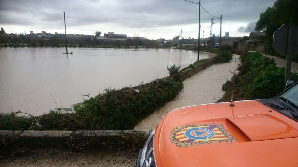 Überschwemmung Mallorca Januar 2017