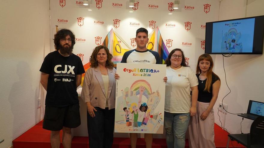 Xàtiva celebrará el Orgullo LGTBIQA+ 2026 con una manifestación, actividades reivindicativas y una gran fiesta en el Jardí de la Pau
