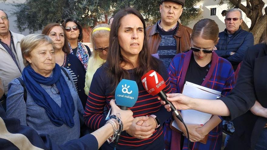 Carmen Rosado,representante de la Asociación de Málaga por su Semana Santa y Patrimonio Cultural.