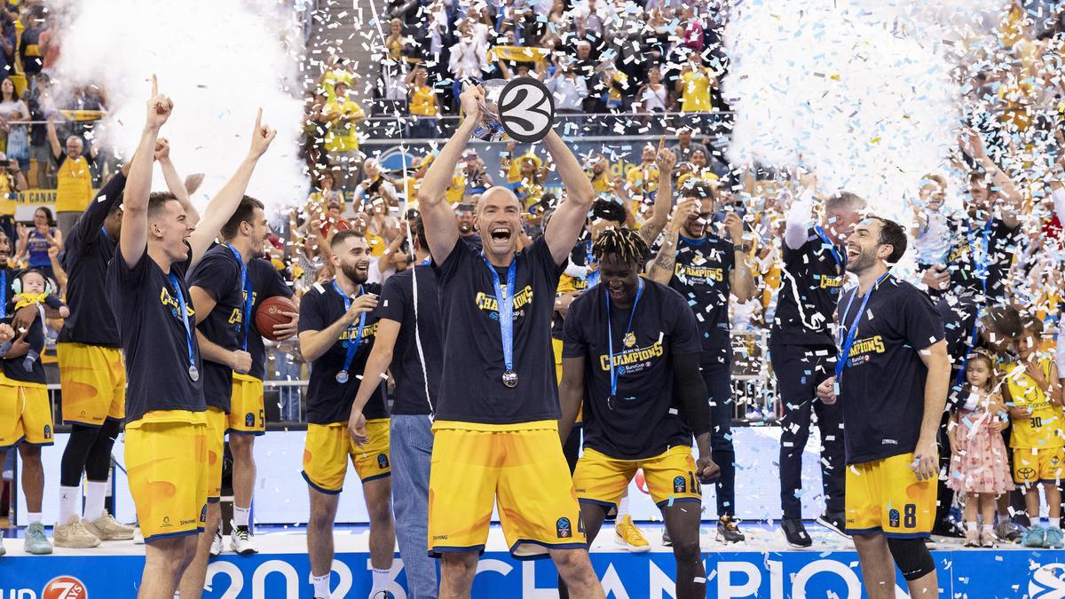 El Gran Canaria, campeón de la Eurocopa.