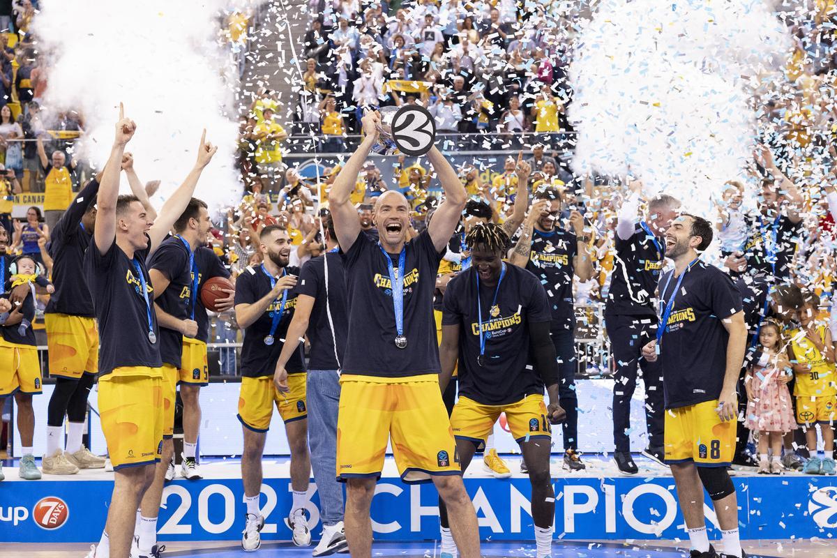 El Gran Canaria se corona campeón de la Eurocopa por primera vez en su ...