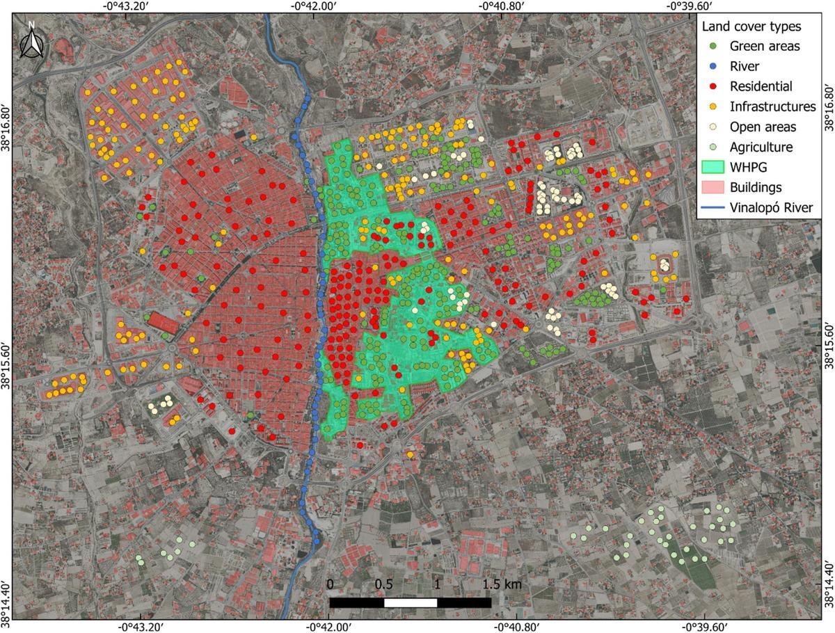 Uno de los mapas del estudio realizado gracias a la tecnología satelital