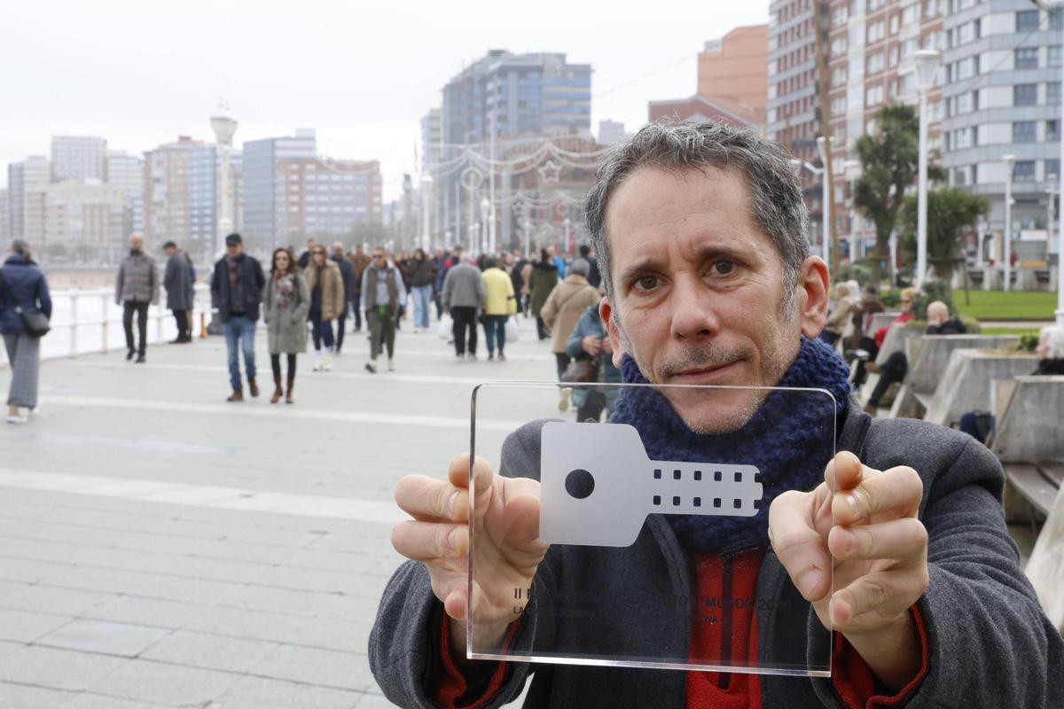 Óscar Clemente, ayer, en el Náutico.
