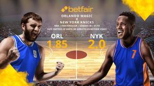 Orlando Magic vs. New York Knicks: horario, TV, estadísticas, clasificación y pronósticos