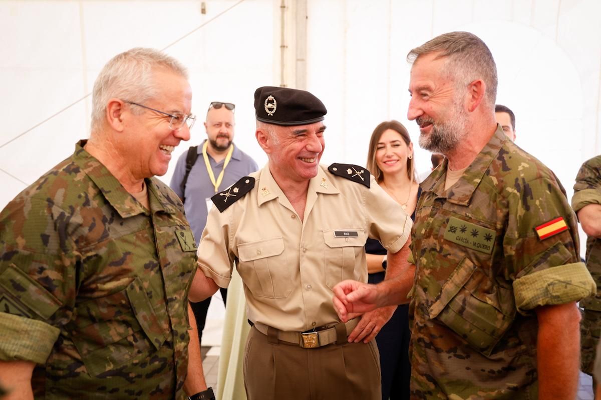 El Ejército recepciona las obras de urbanización de la Base Logística