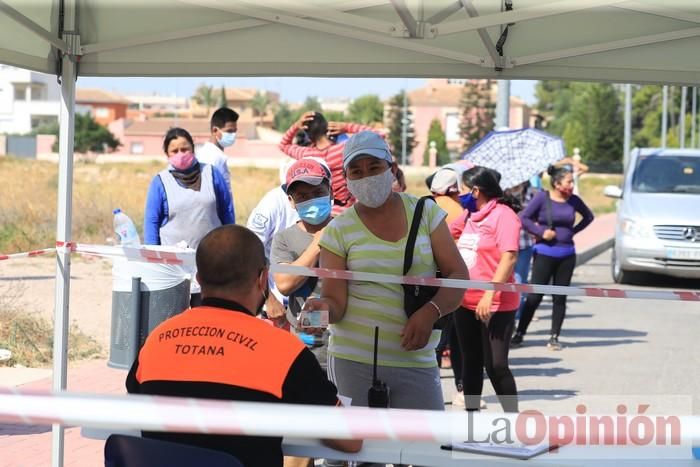 Totana protesta ante su vuelta a la fase 1