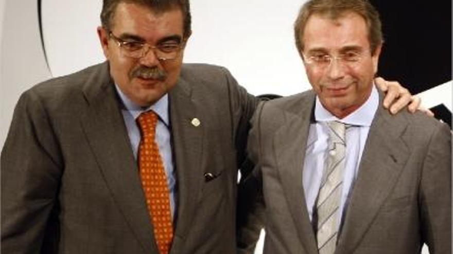 Juan Soler y Vicente Soriano, en 2008.