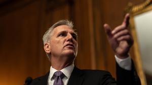 El presidente de la Cámara de Representantes, el republicano Kevin McCarthy