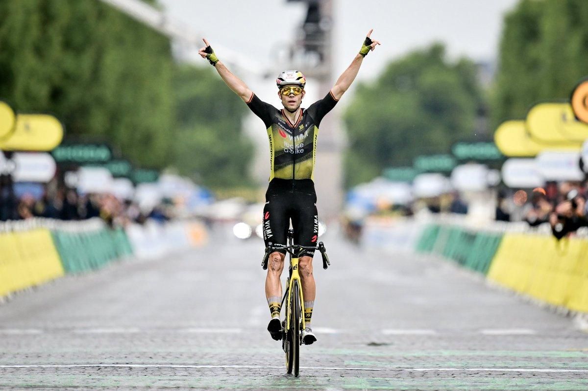 Wout van Aert triunfa en París